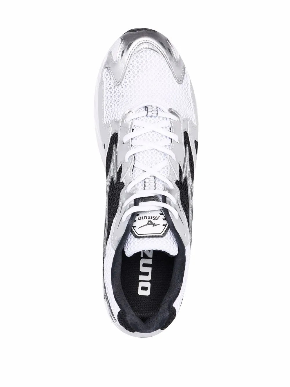 Mizuno Panelled Lace-Up Trainers