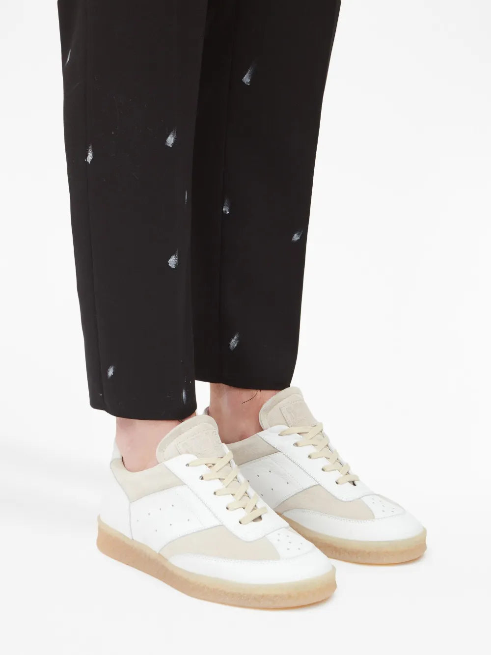 Mm6 Maison Margiela 6 Court Low-Top Sneakers