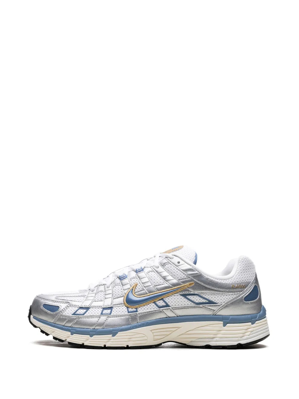 Nike P-6000 Metallic Silver Aegean Storm Sneakers