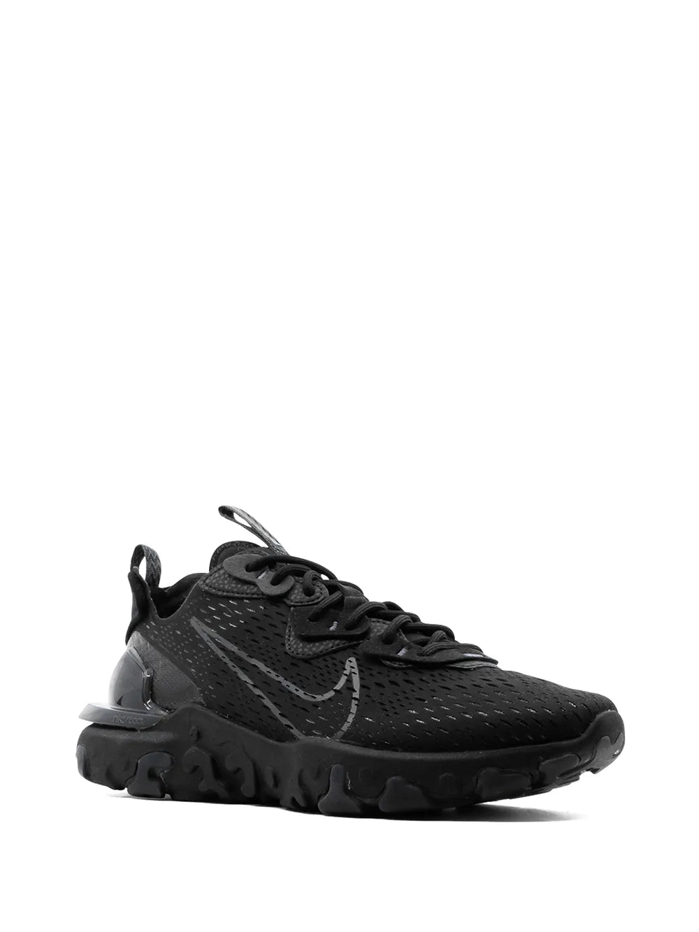 Nike React Vision Triple Black Sneakers