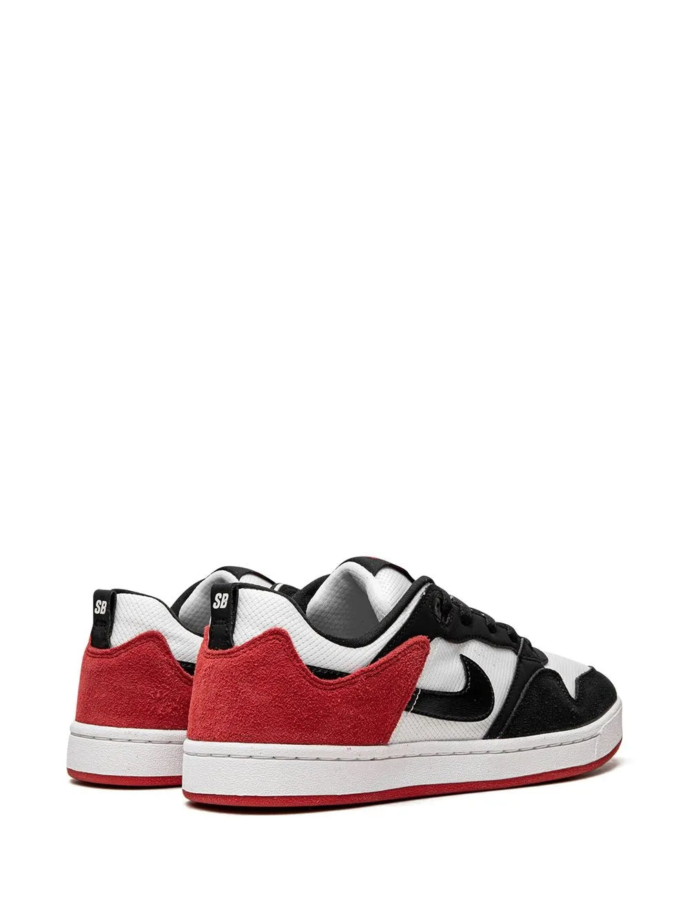 Nike Sb Alleyoop White/Black/University Red Sneakers