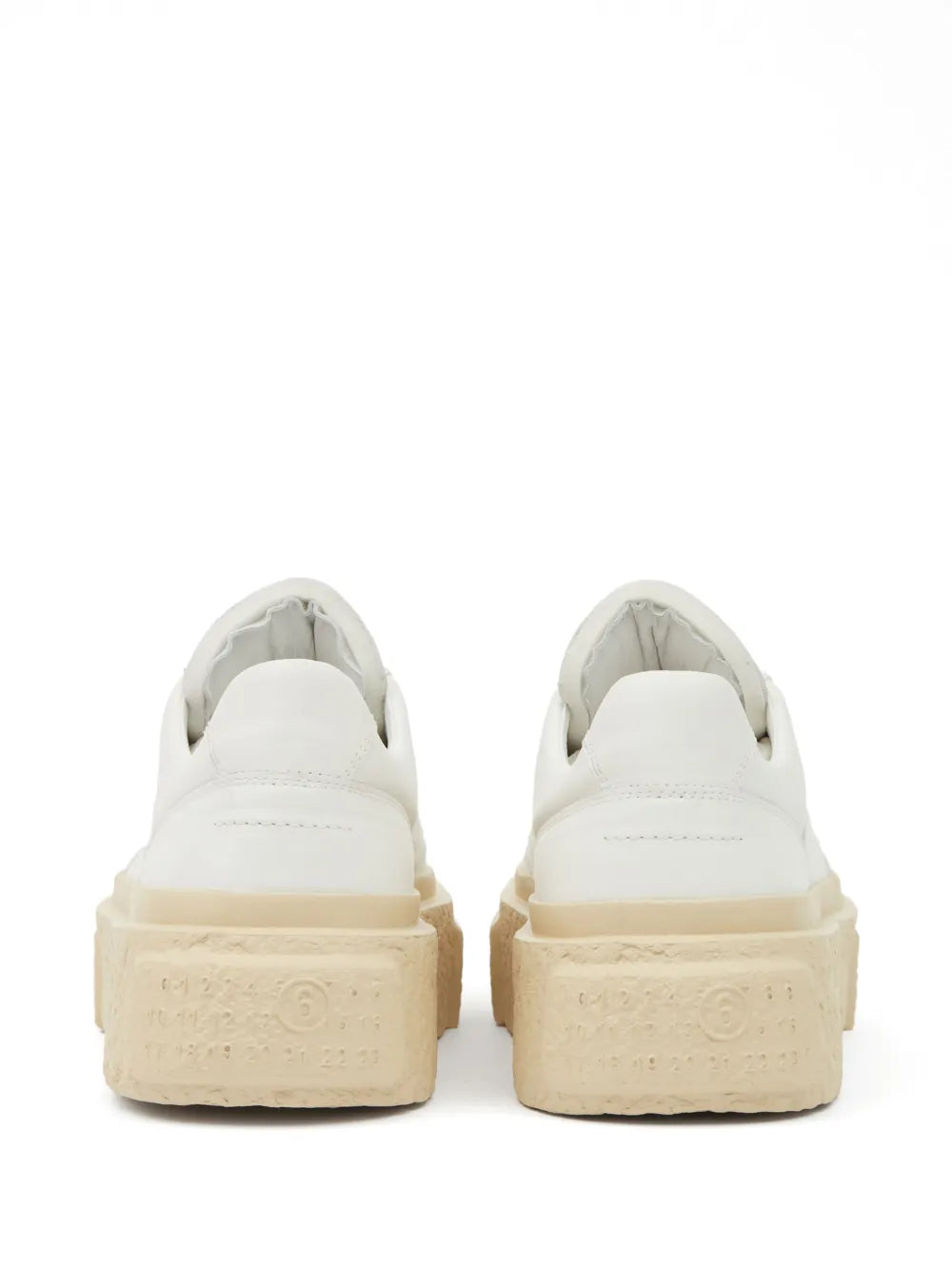 Mm6 Maison Margiela Chunky Gambetta Leather Sneakers