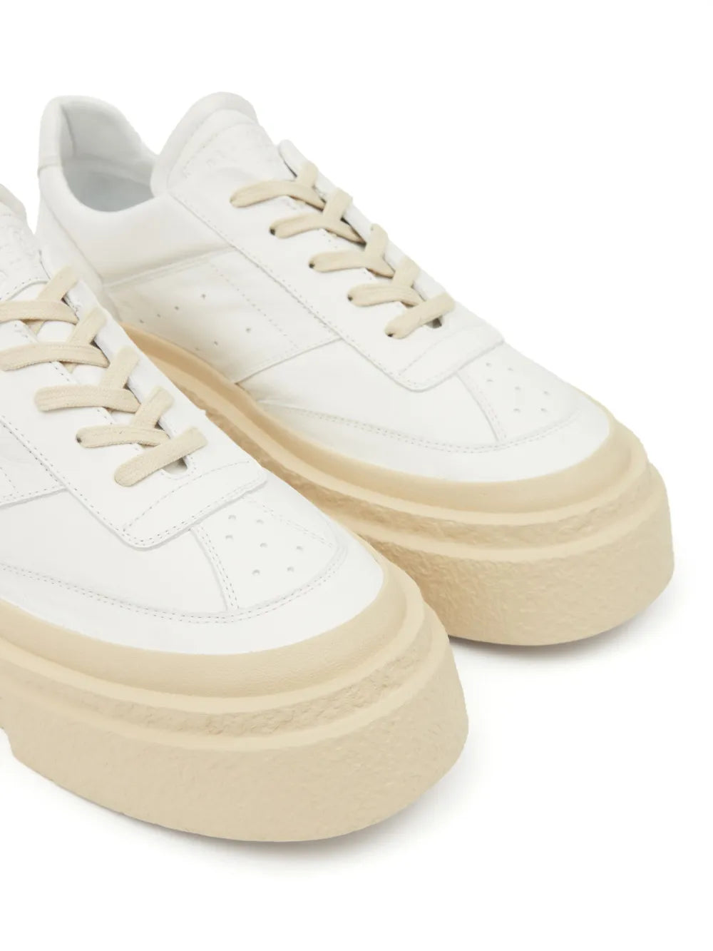 Mm6 Maison Margiela Chunky Gambetta Leather Sneakers