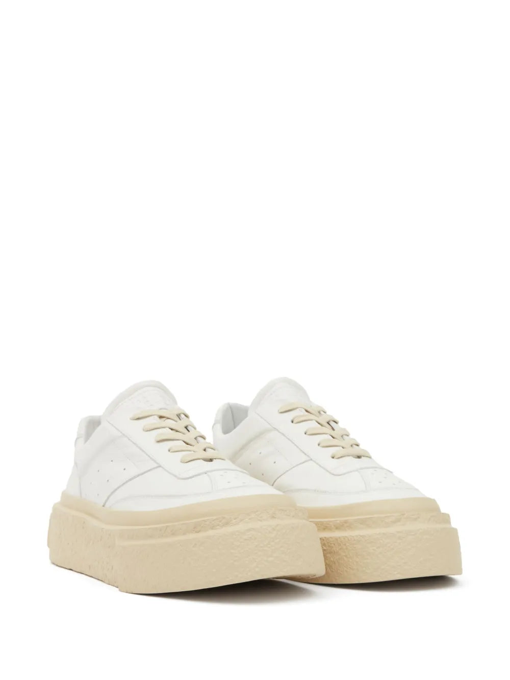 Mm6 Maison Margiela Chunky Gambetta Leather Sneakers