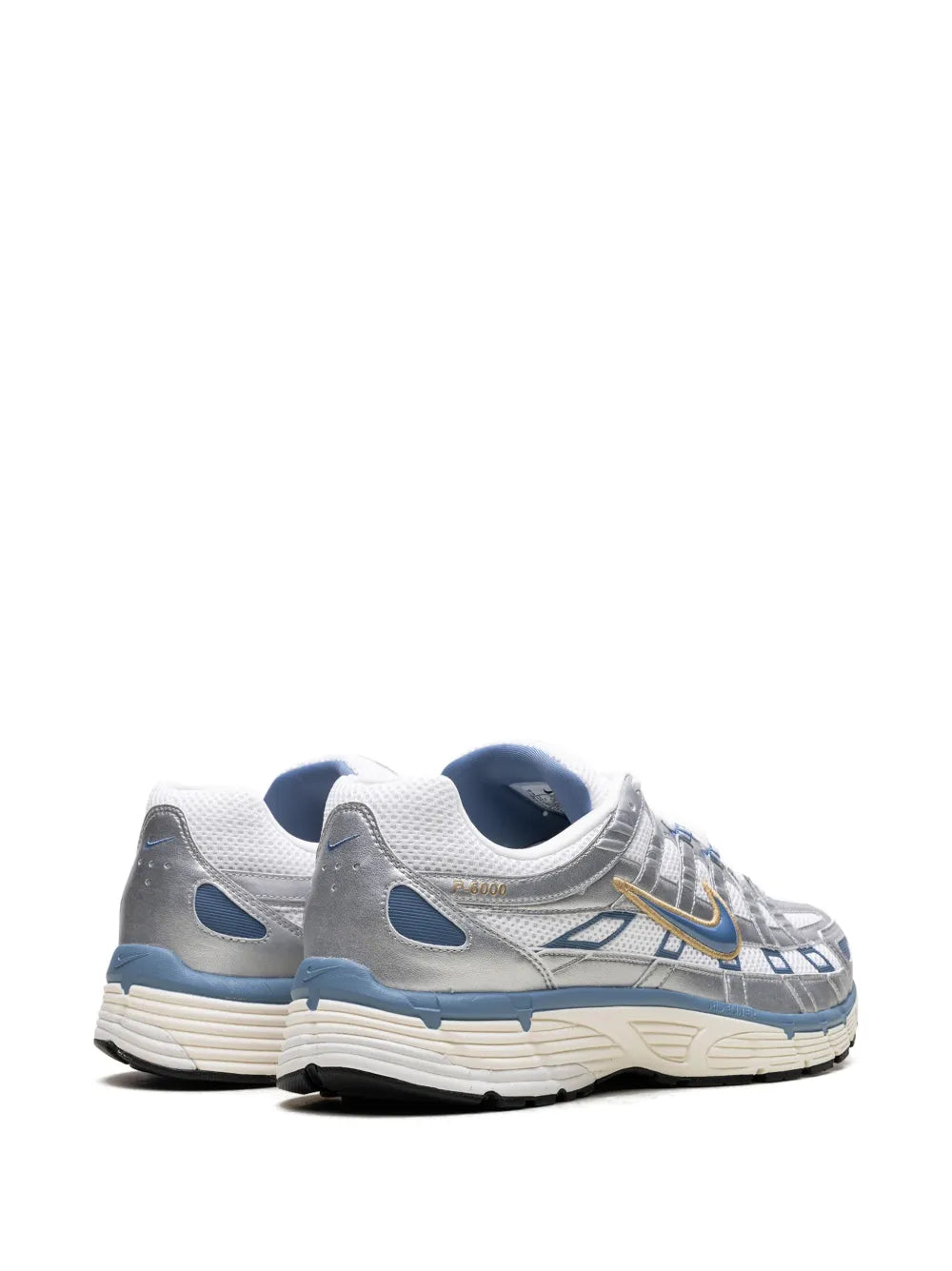 Nike P-6000 Metallic Silver Aegean Storm Sneakers