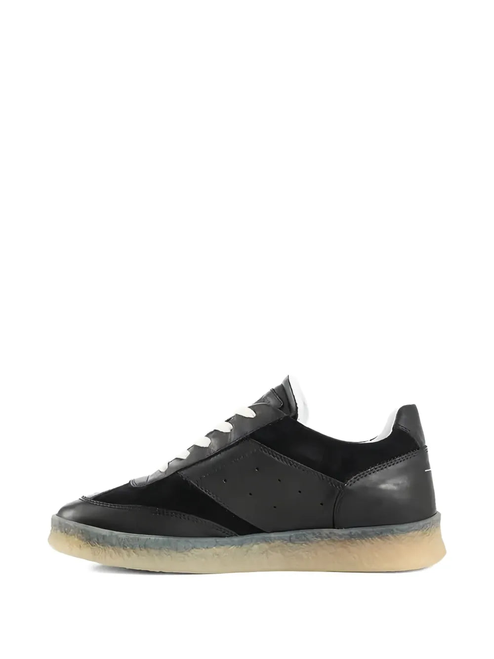 Mm6 Maison Margiela Leather Panelled Sneakers